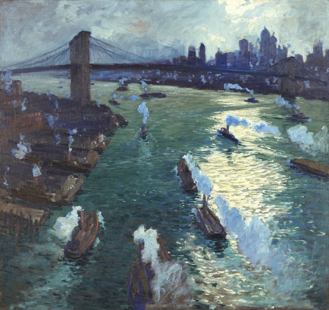 Pfad aus Gold von Jonas Lie