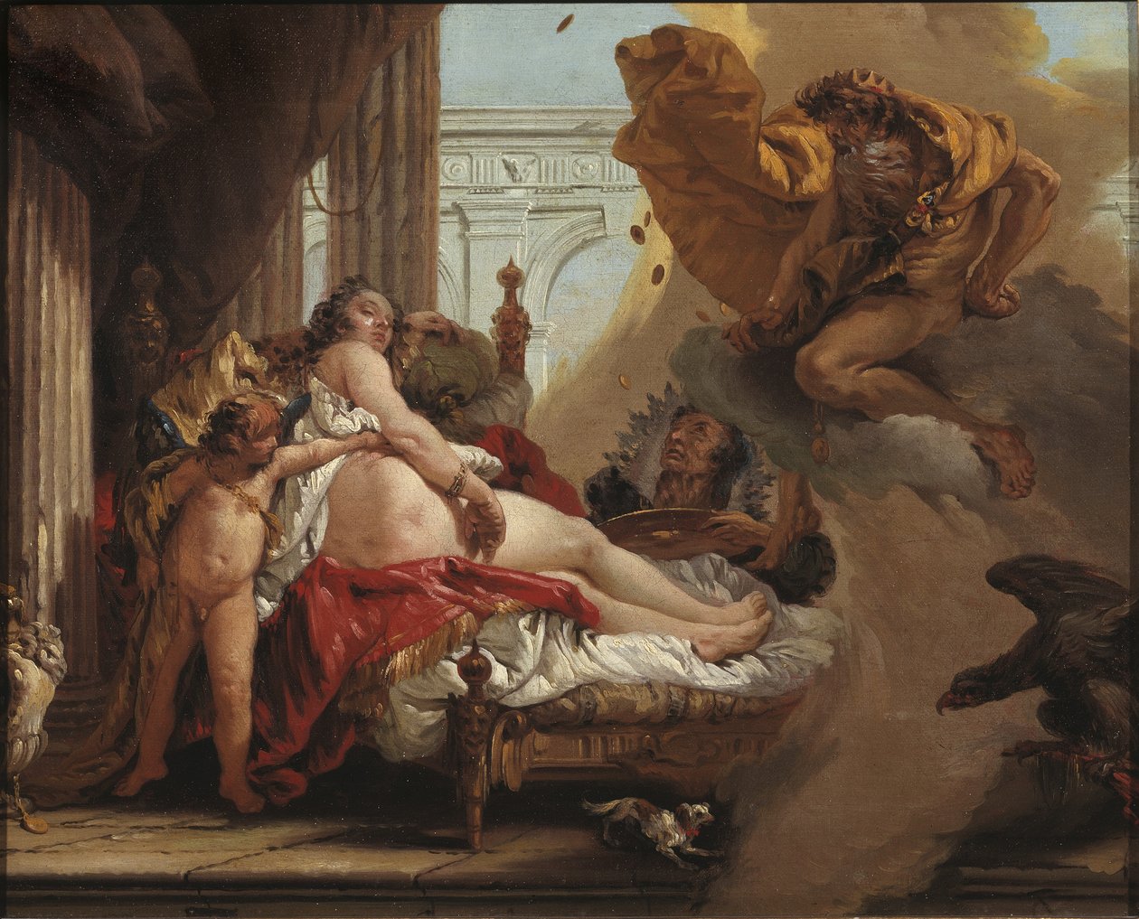 Danaë und der Goldregen von Jonas Hoffmann