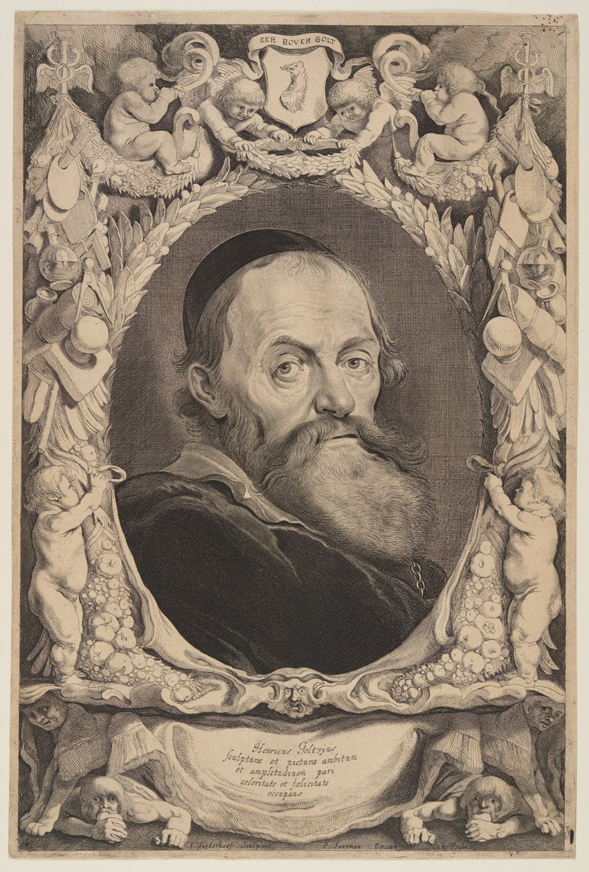 Hendrick Goltzius von Jonas Suyderhoef