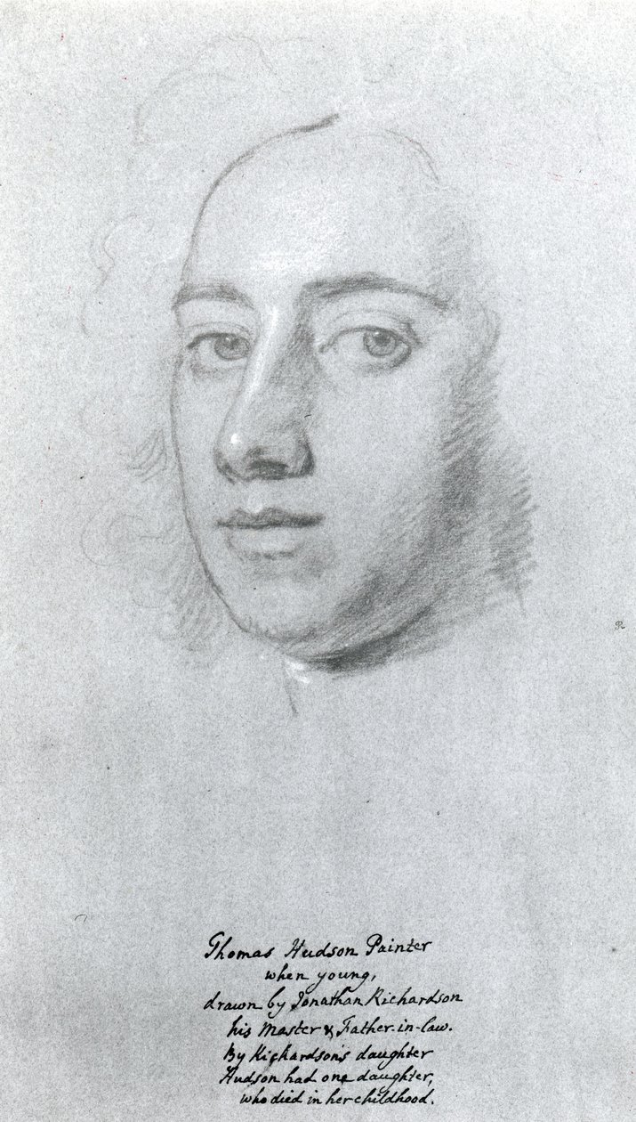 Thomas Hudson (1701-79) von Jonathan Richardson