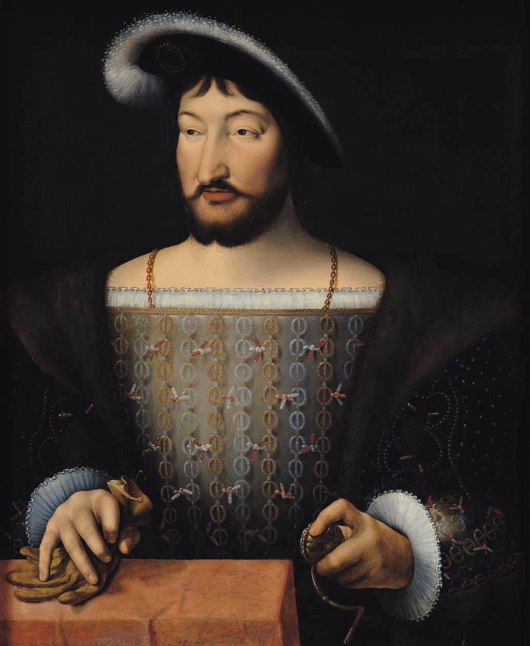 Franz I. (1497-1547) von Joos van Cleve