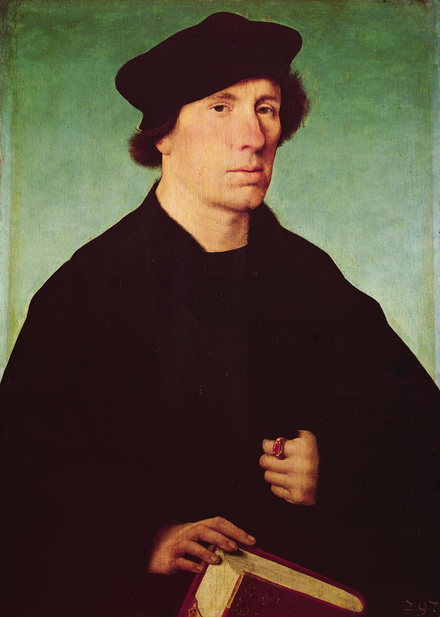 Porträt eines Mannes von Joos van Cleve