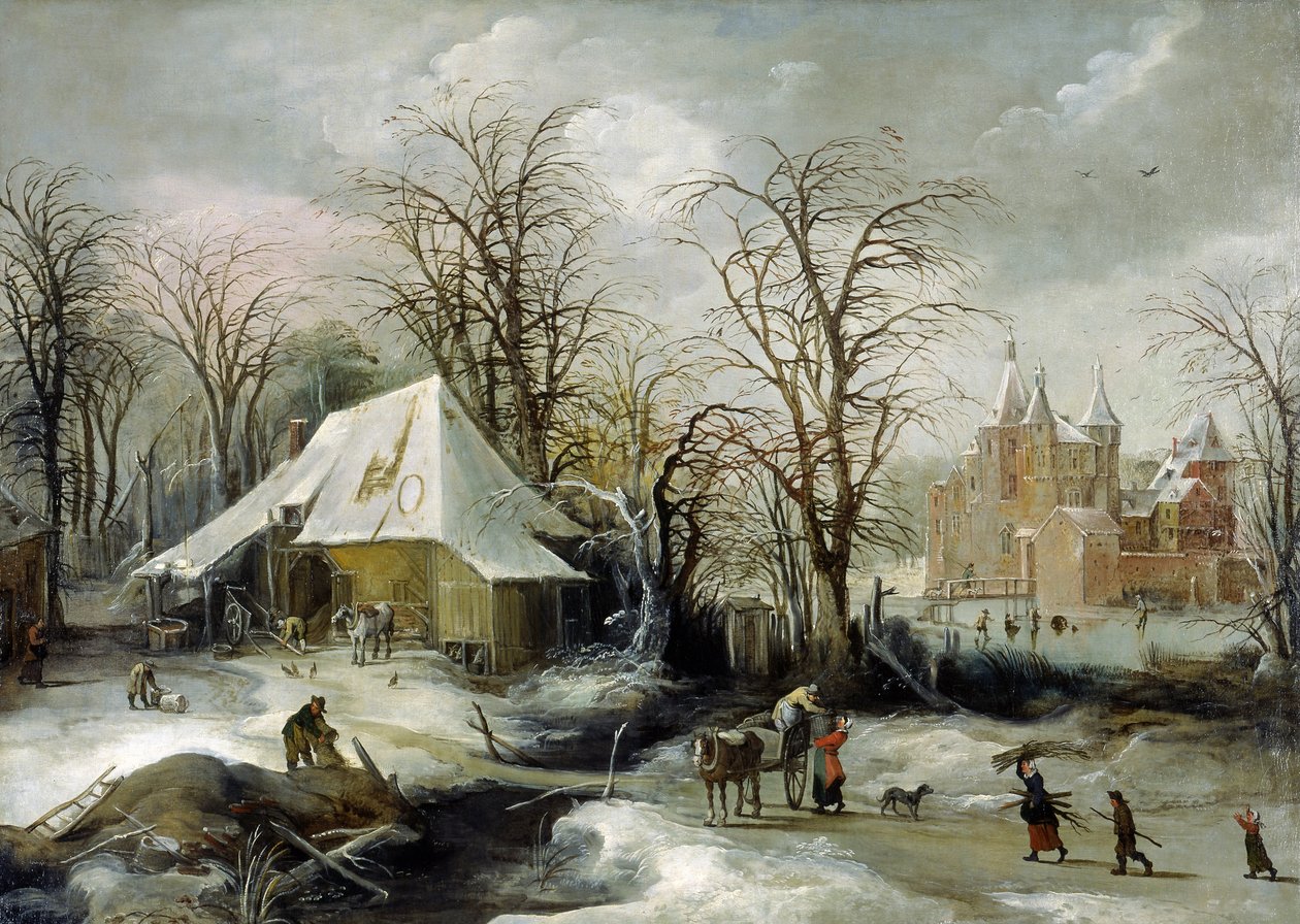 Winterlandschaft von Joos or Josse de Momper