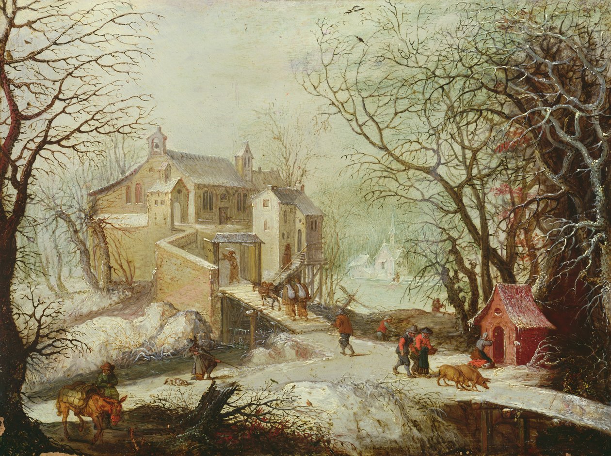 Winterlandschaft von Joos or Josse de Momper