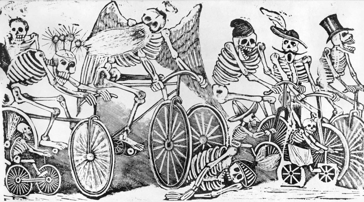 Kalavera des 20. Jahrhunderts von José Guadalupe Posada