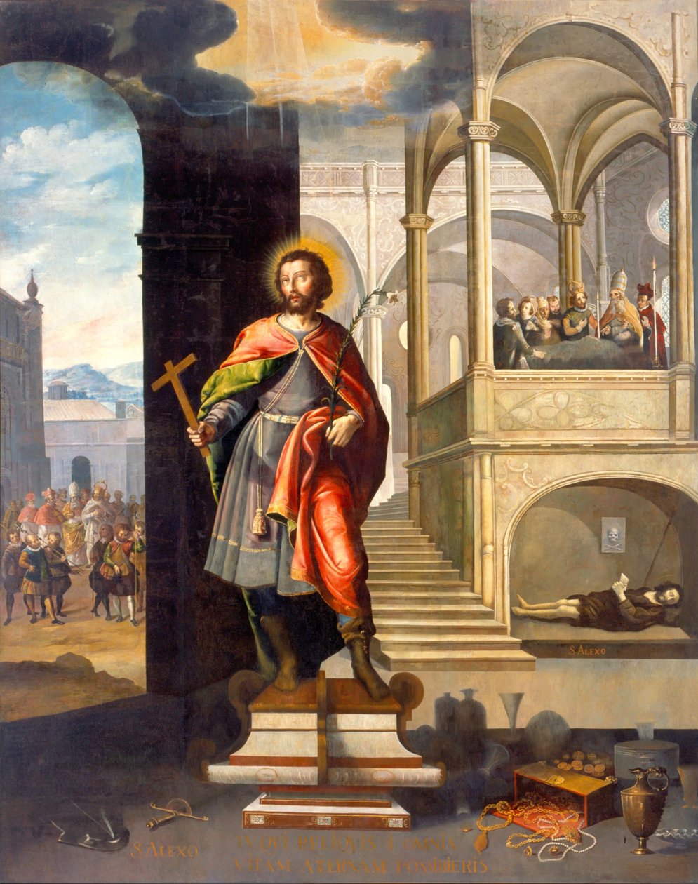 Heiliger Alexius von José Juárez