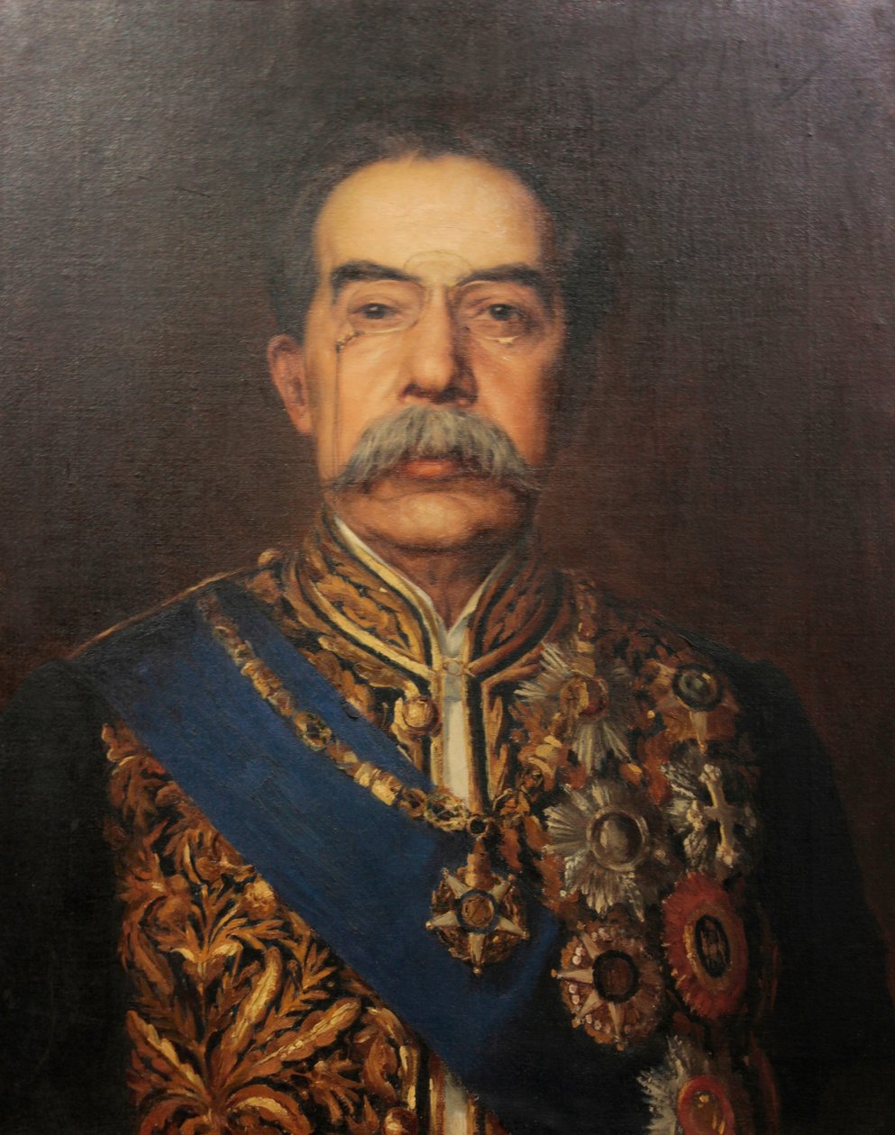 Porträt von José Luciano de Castro von José Malhoa
