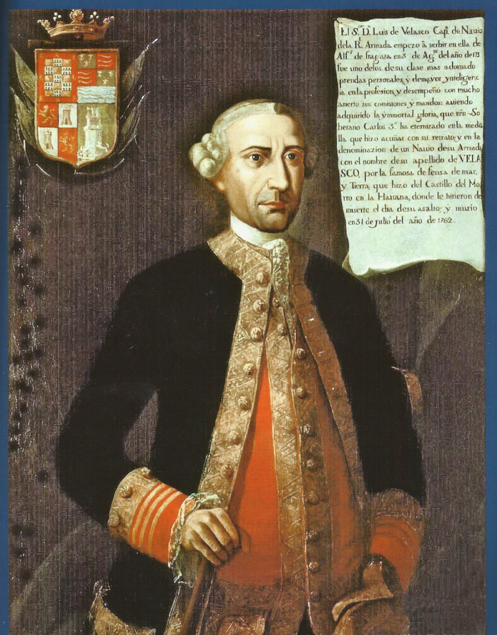 Luis Vicente de Velasco von José Nicolás de Escalera