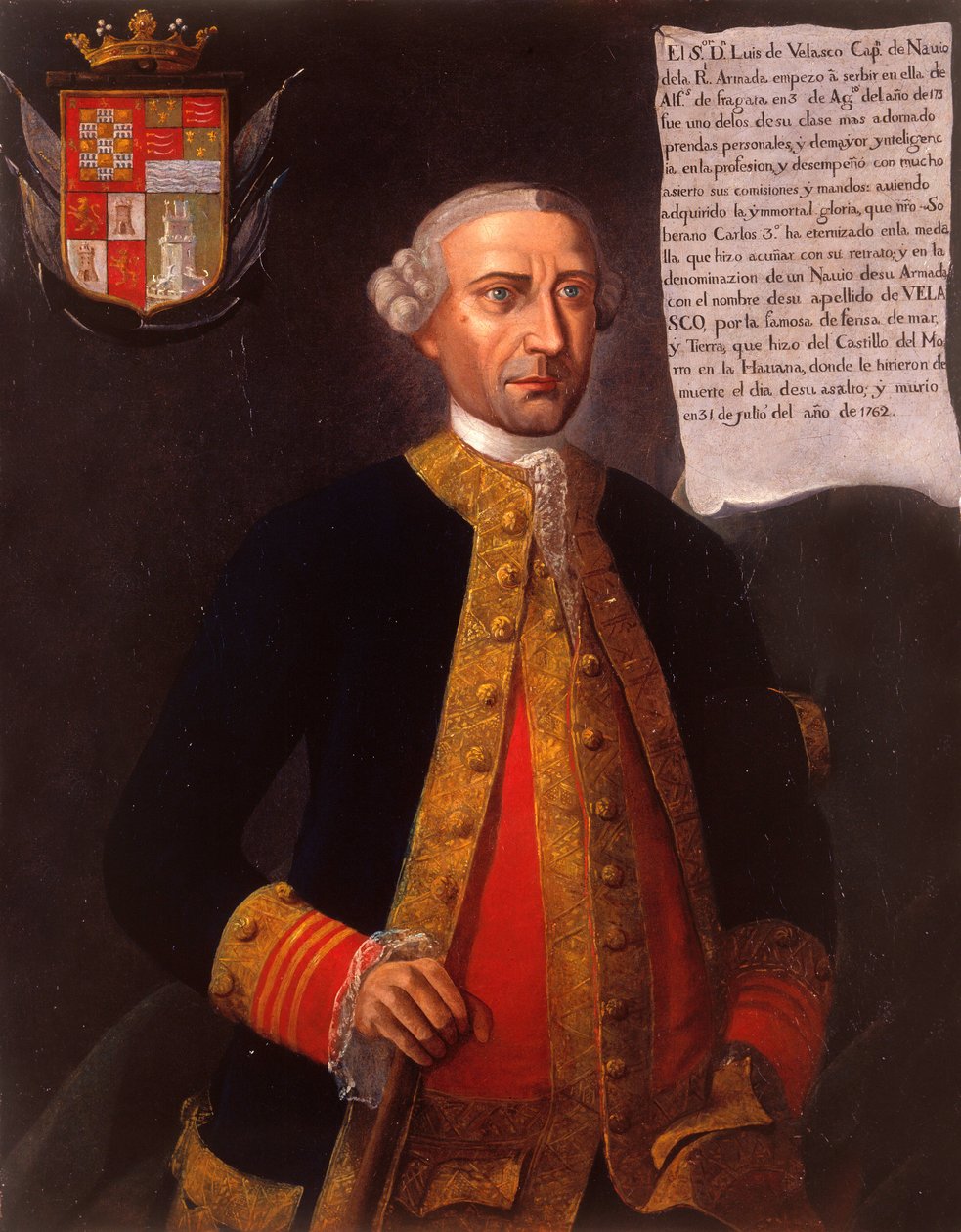 Luis Vicente de Velasco von José Nicolás de la Escalera