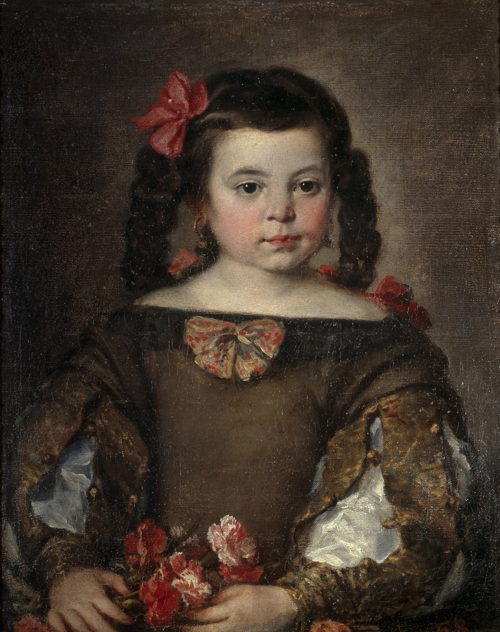 Porträt eines Mädchens von José Antolínez
