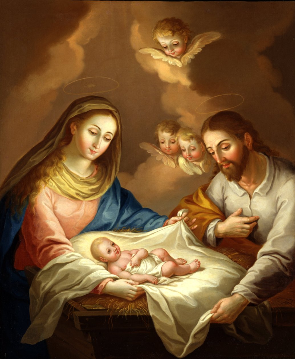 Die Geburt Christi von José Campeche