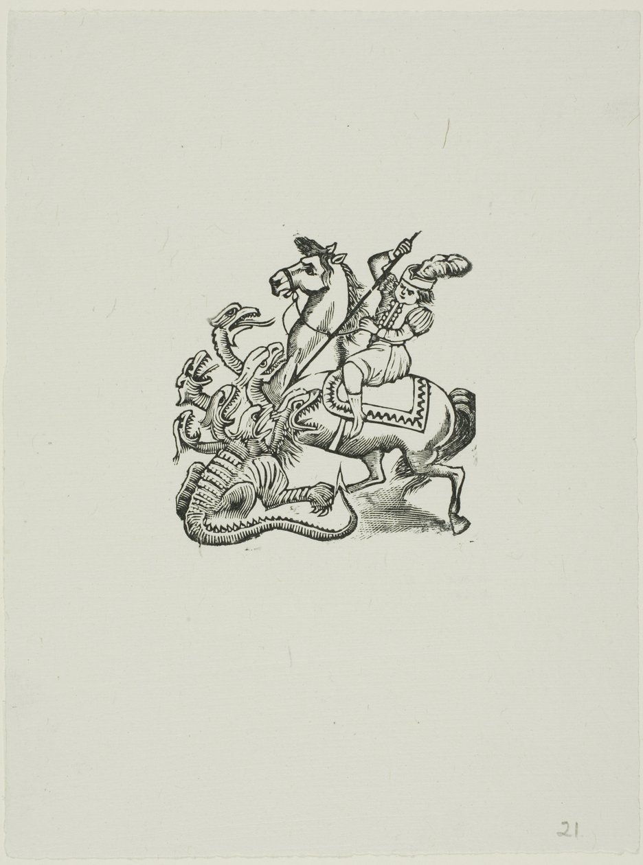 Sankt Georg von José Guadalupe Posada