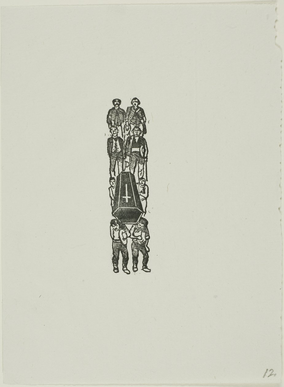 Das Begräbnis von José Guadalupe Posada