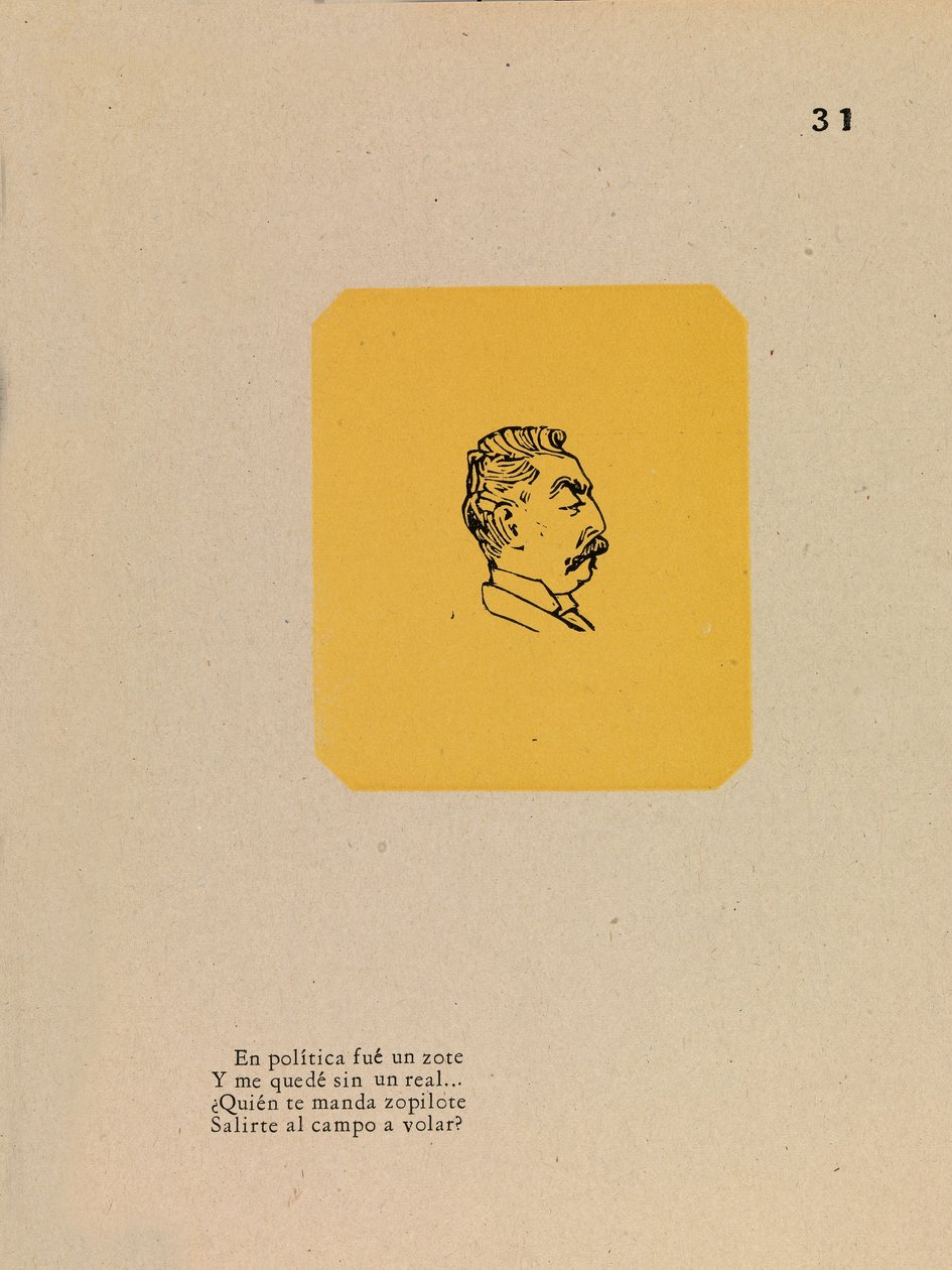 Der ehrliche Politiker von José Guadalupe Posada