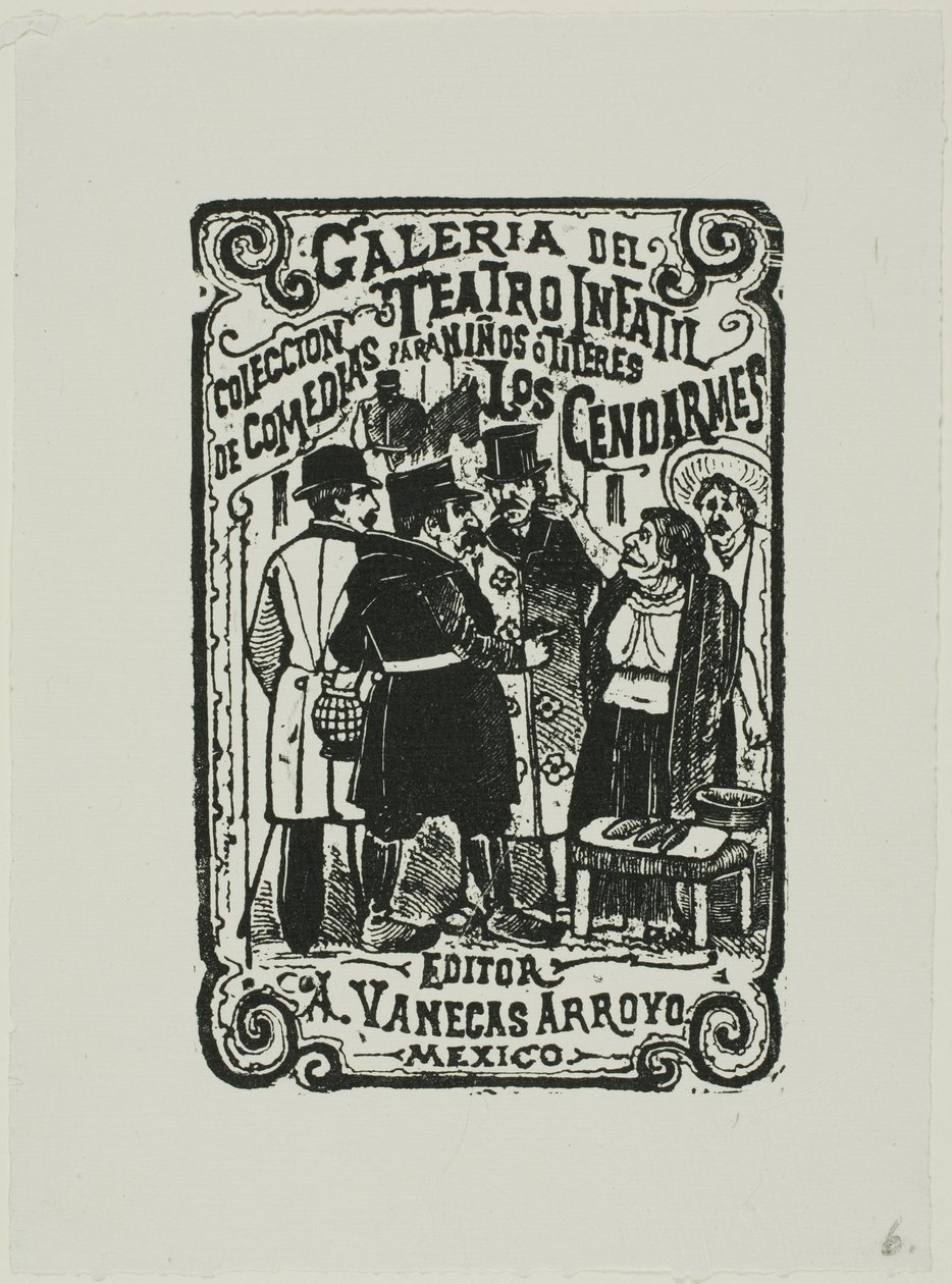 Die Polizei von José Guadalupe Posada