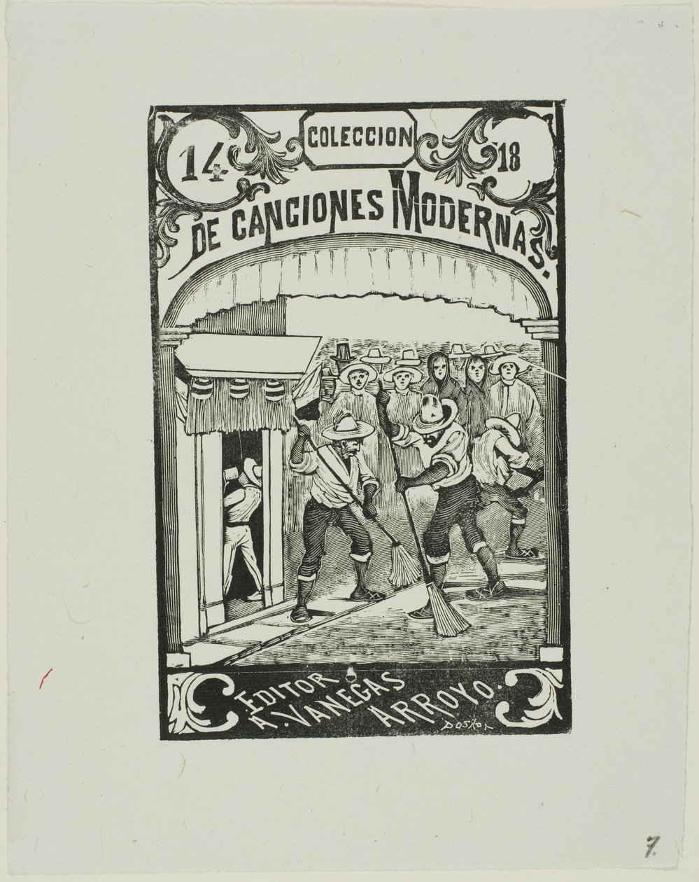 Die Straßenreiniger von José Guadalupe Posada