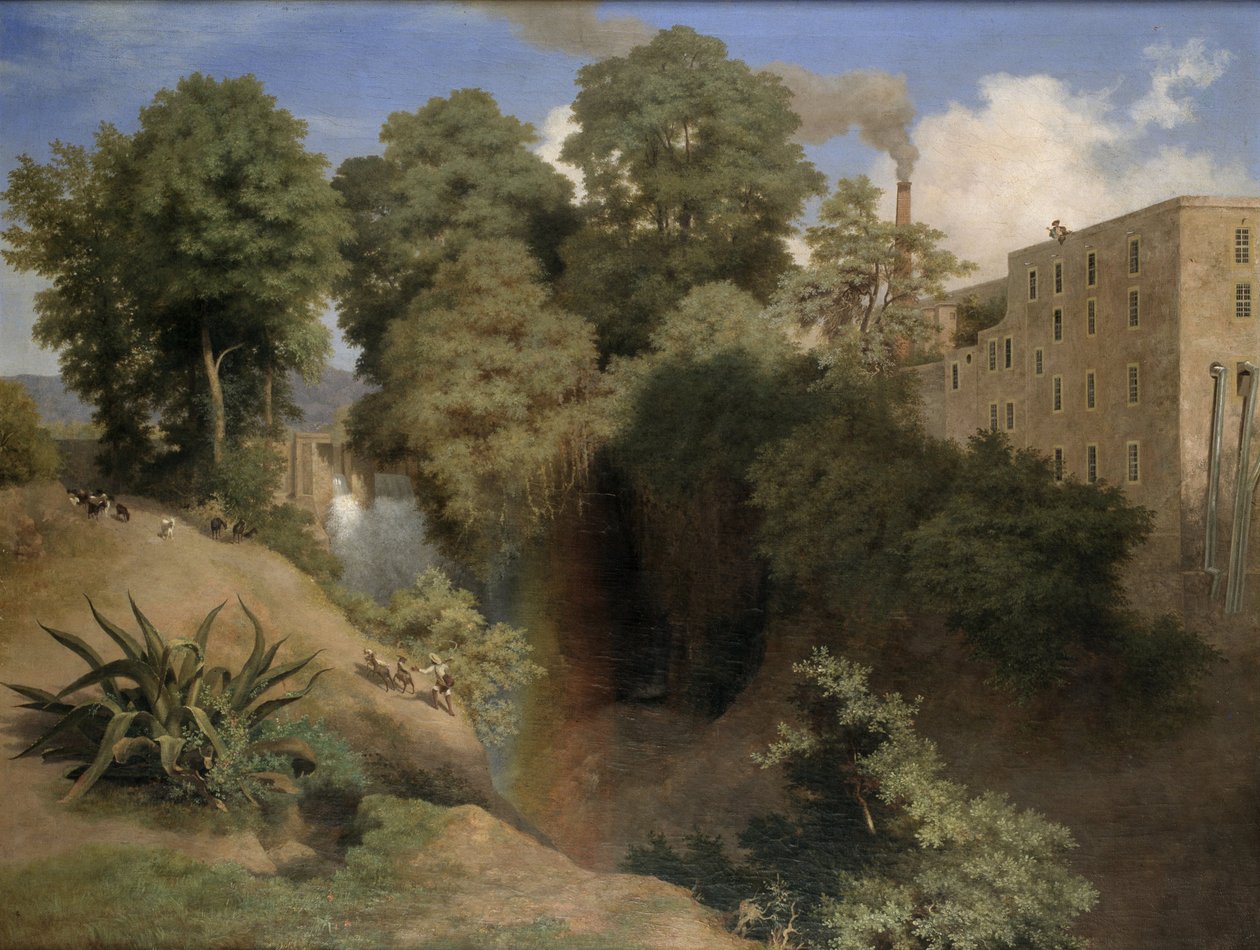 Der Ziegenhirte von San Ángel von José María Velasco