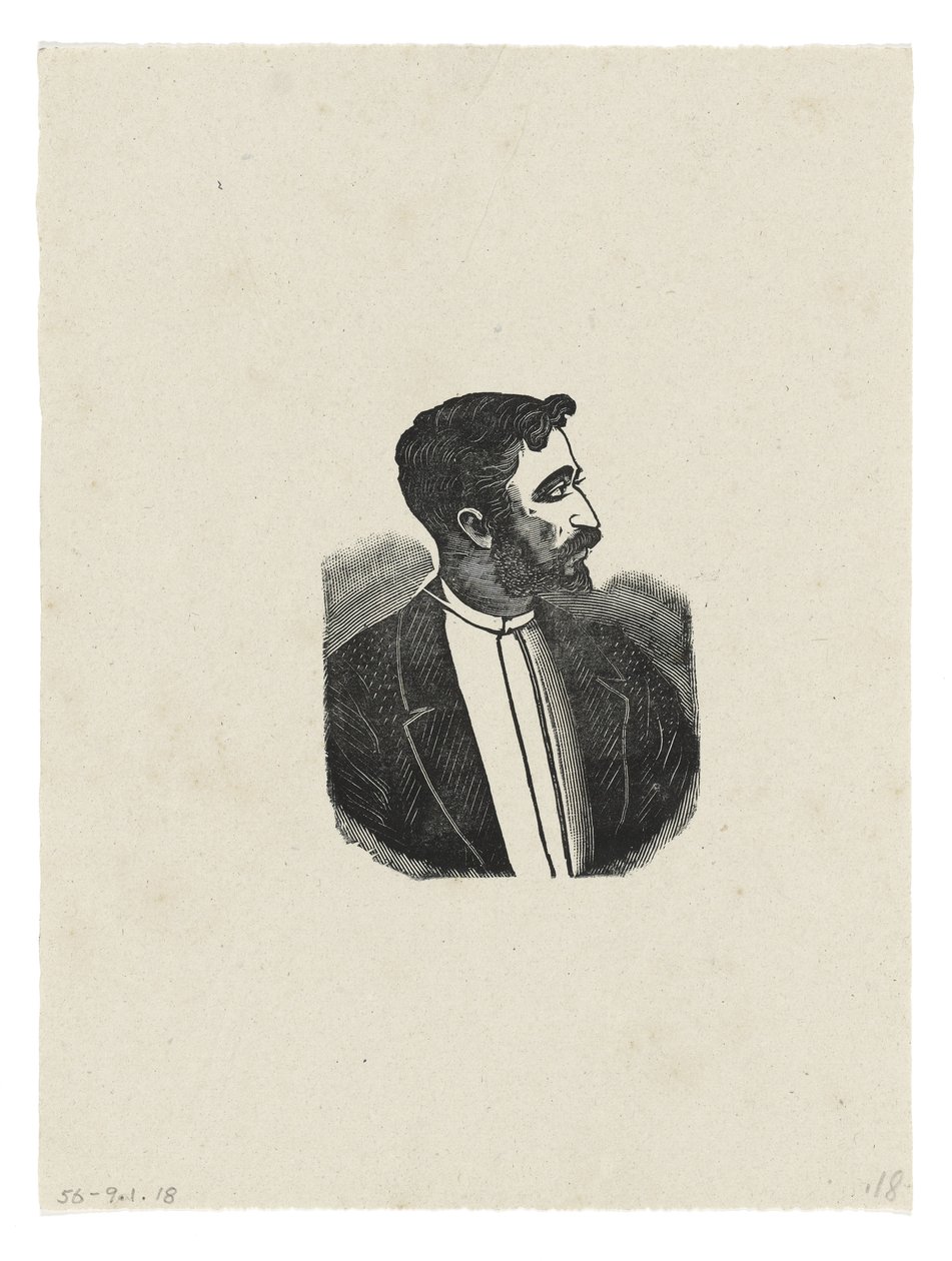Porträt, ca. 1888-1913, gedruckt 1942 von José Guadalupe Posada