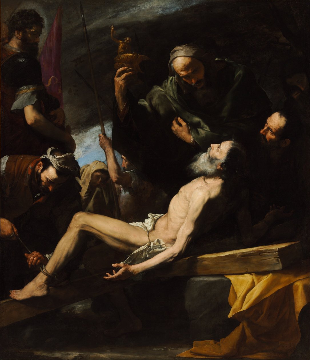 Martyrium des Heiligen Andreas von Jose de Ribera
