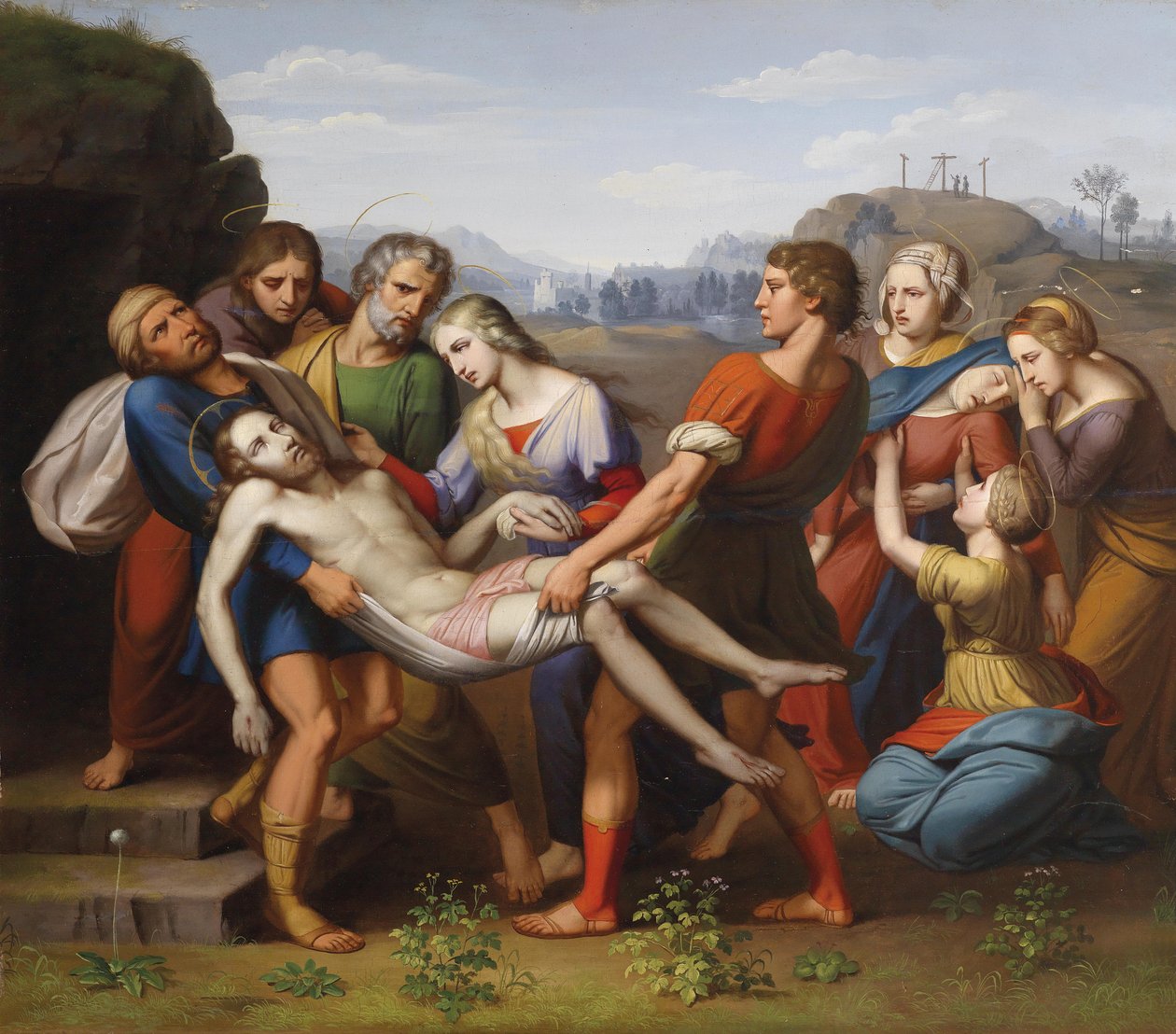 Die Kreuzabnahme von Josef Arnold the Elder