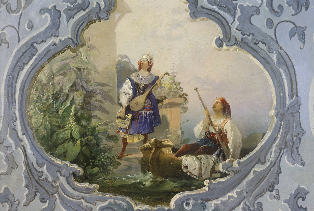 Die Entführung aus dem Serail, 1850er Jahre von Josef Matj Navrátil