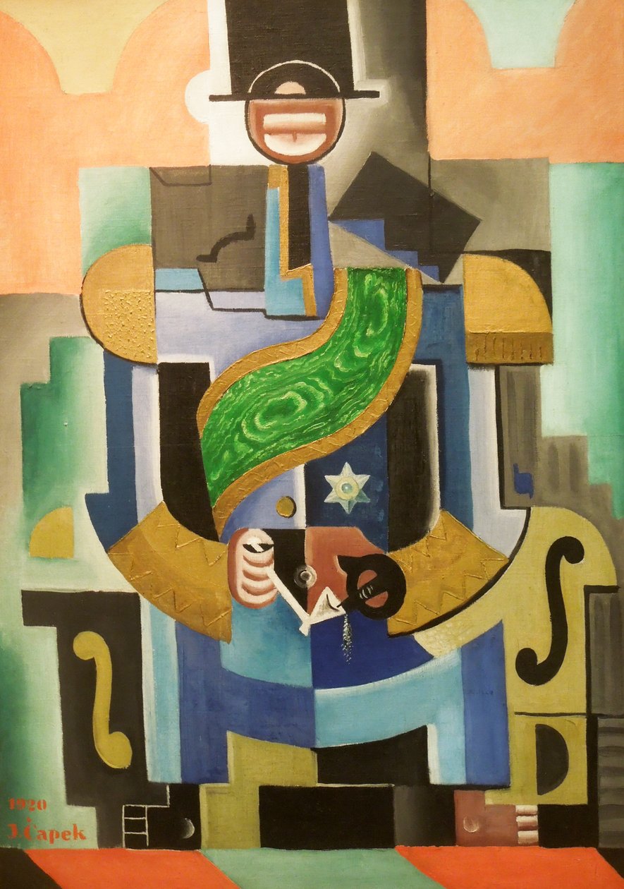 Schwarzhäutiger König von Josef Čapek