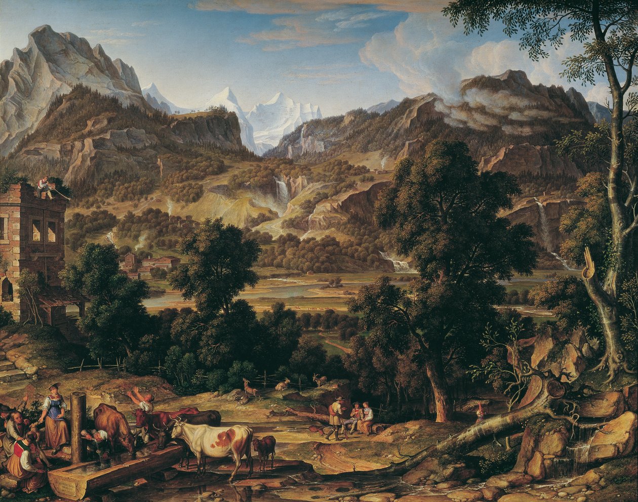 Das Berner Oberland von Josef Anton Koch