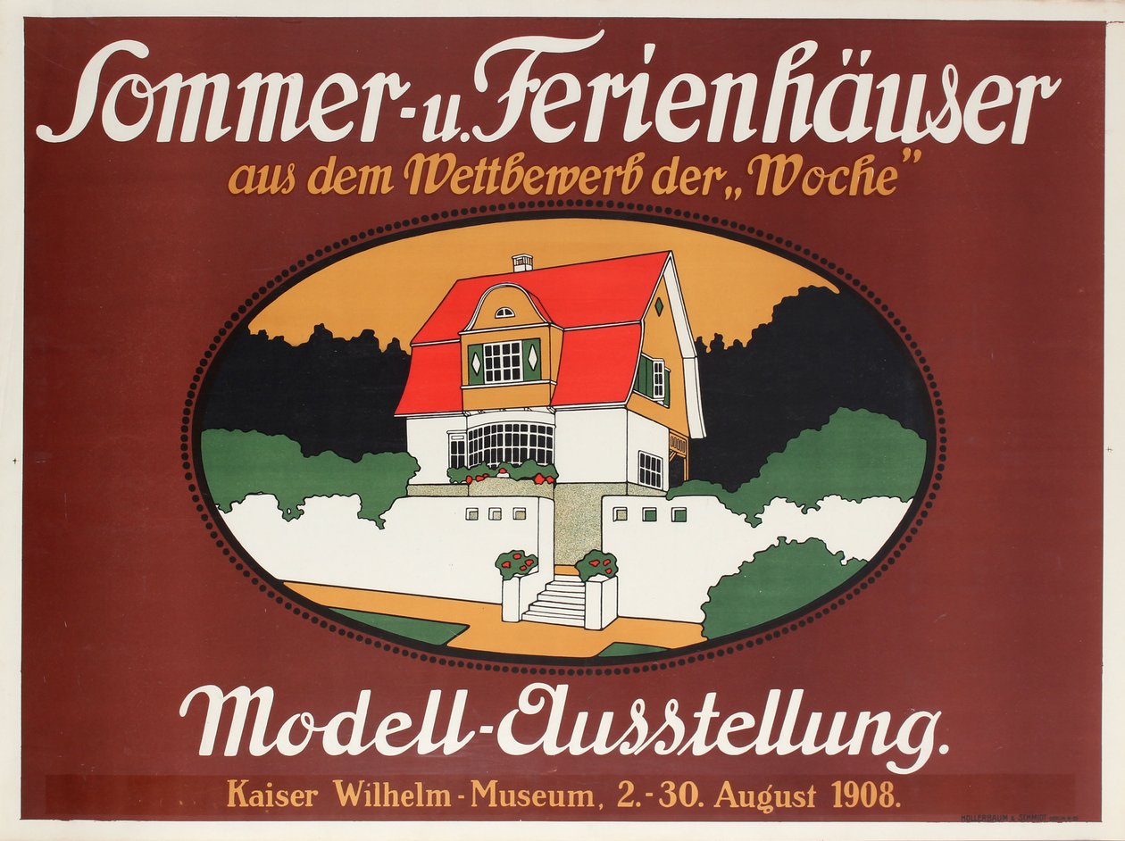 Sommer- & Ferienhäuser, 1908 von Josef Bichlmeier