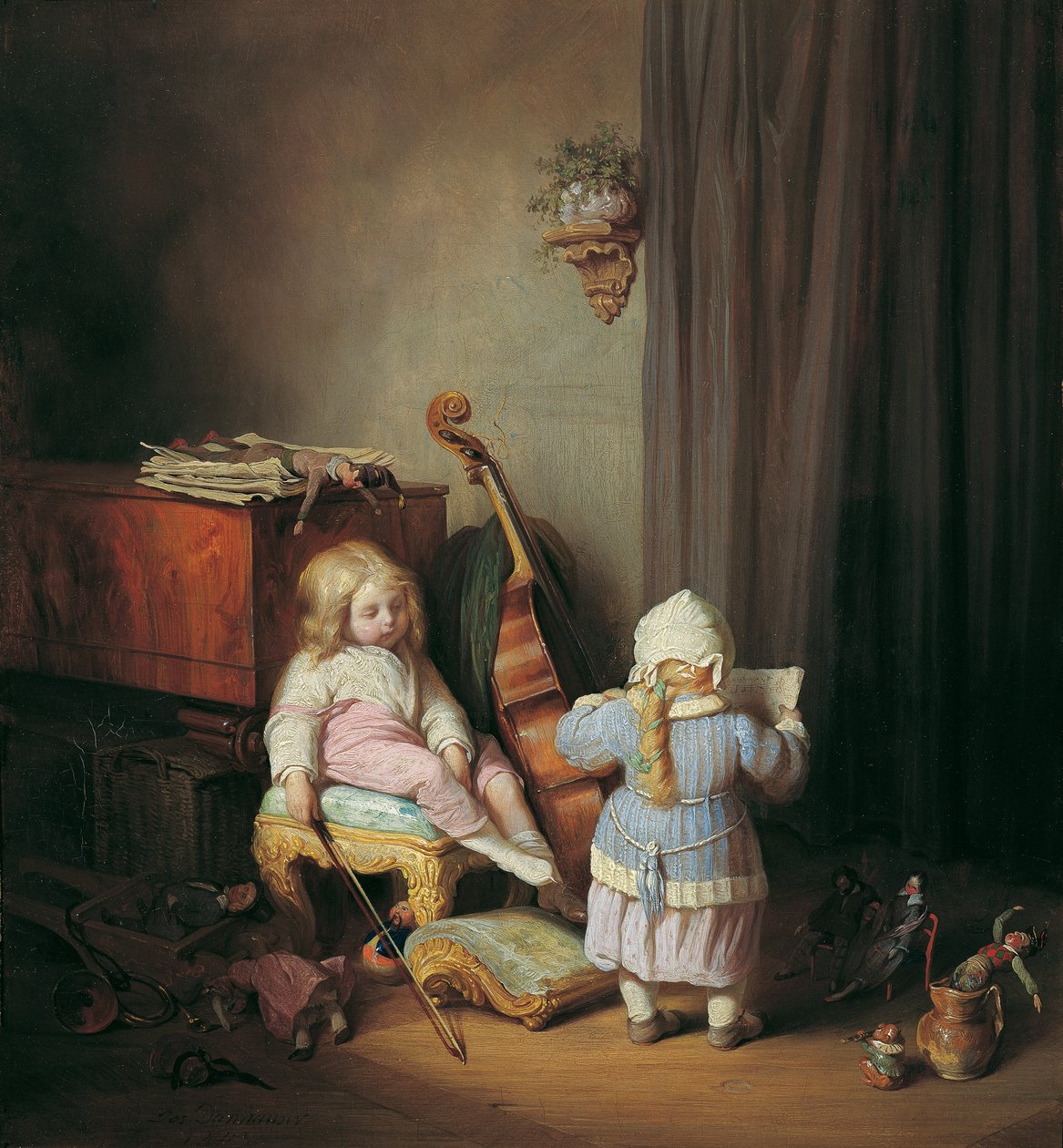 Die kleinen Virtuosen von Josef Danhauser