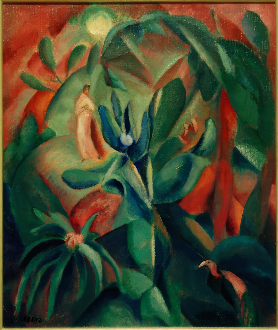 Tropischer Garten von Josef Eberz