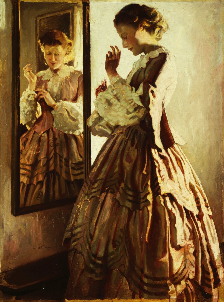 Die Reflexion von Josef Engelhart