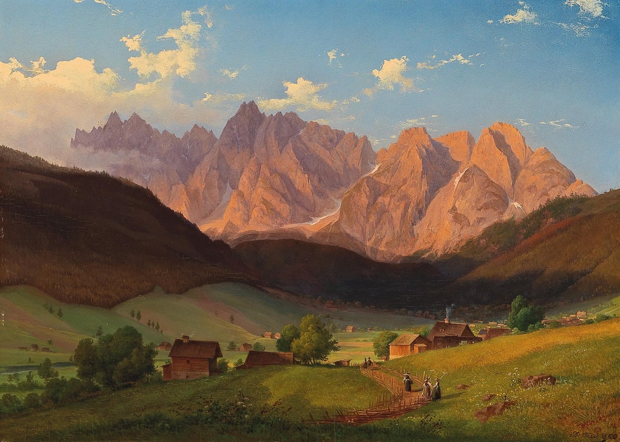 Ein Blick auf den Triglav in Slowenien von Josef Feid