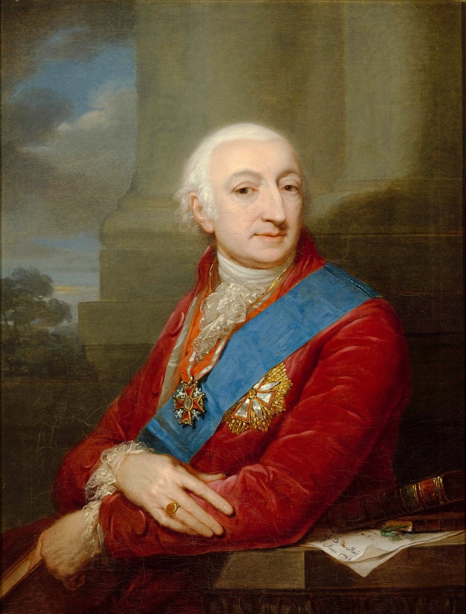 Porträt von Stanisław Małachowski von Josef Grassi