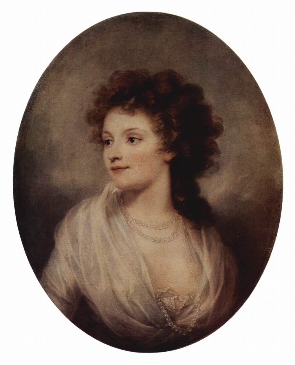 Porträt von Charlotte Bach Mannteufel von Josef Grassi