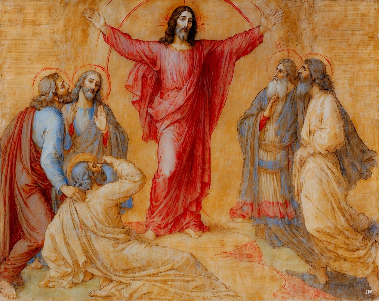 Jesus Verklärung von Josef Johann Michel