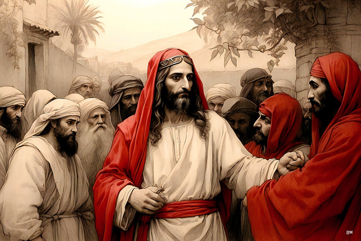 Jesus verraten von Judas von Josef Johann Michel
