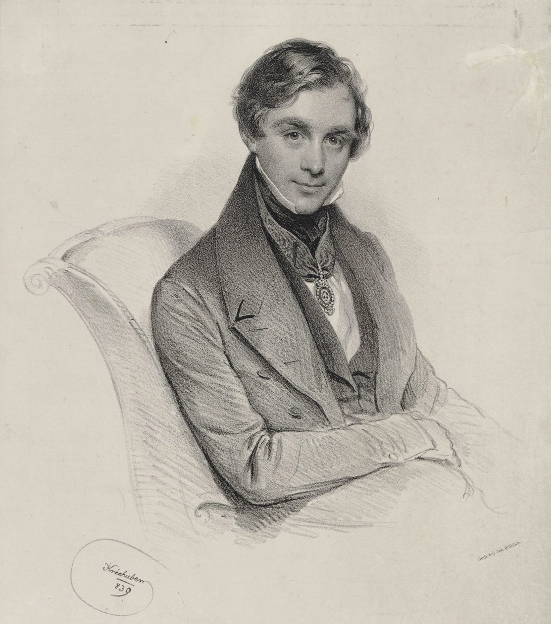 BullLitho von Josef Kriehuber