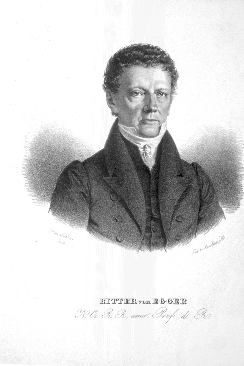 Franz Egger Litho von Josef Kriehuber