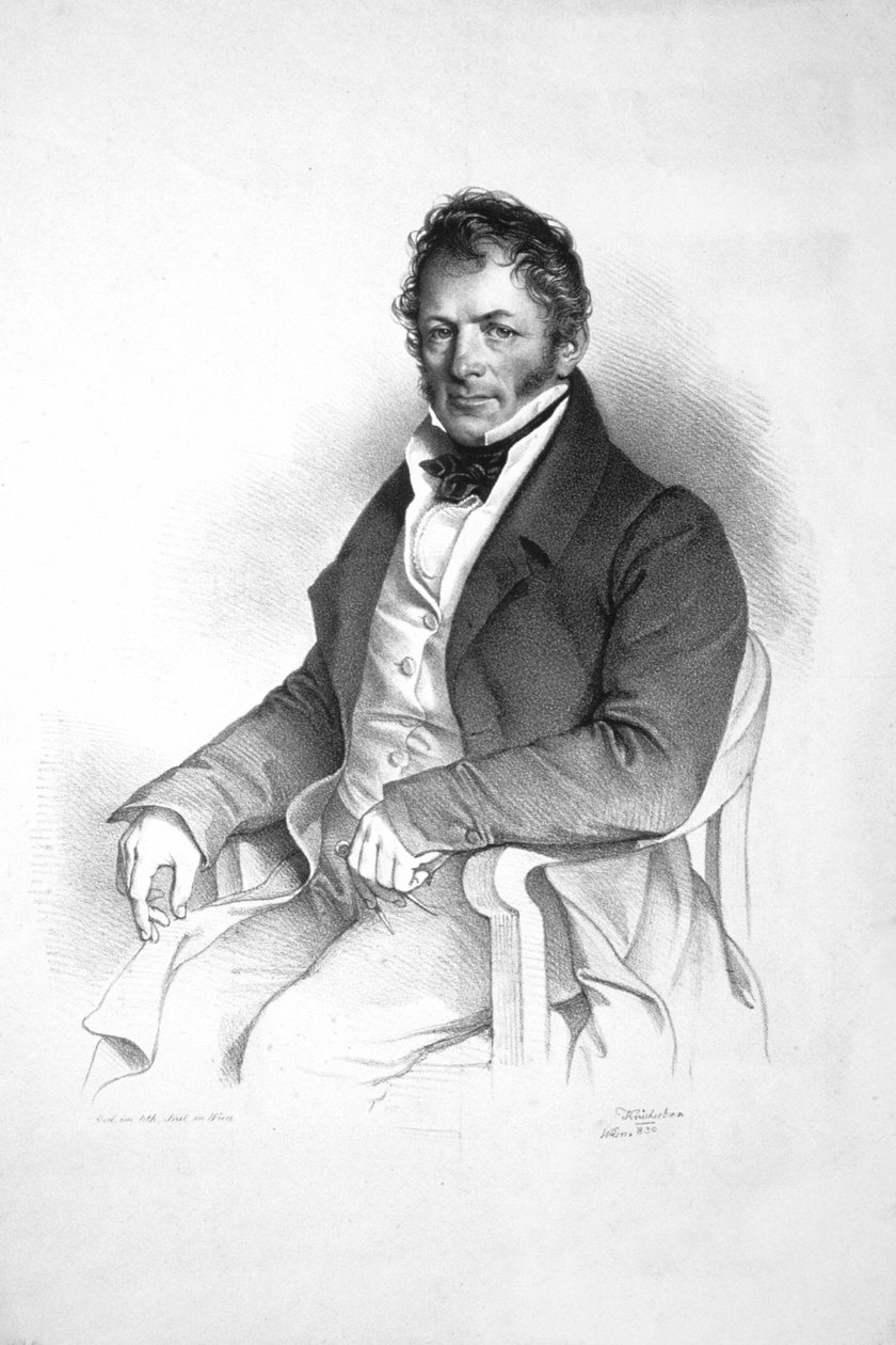 Franz Jäger Litho von Josef Kriehuber