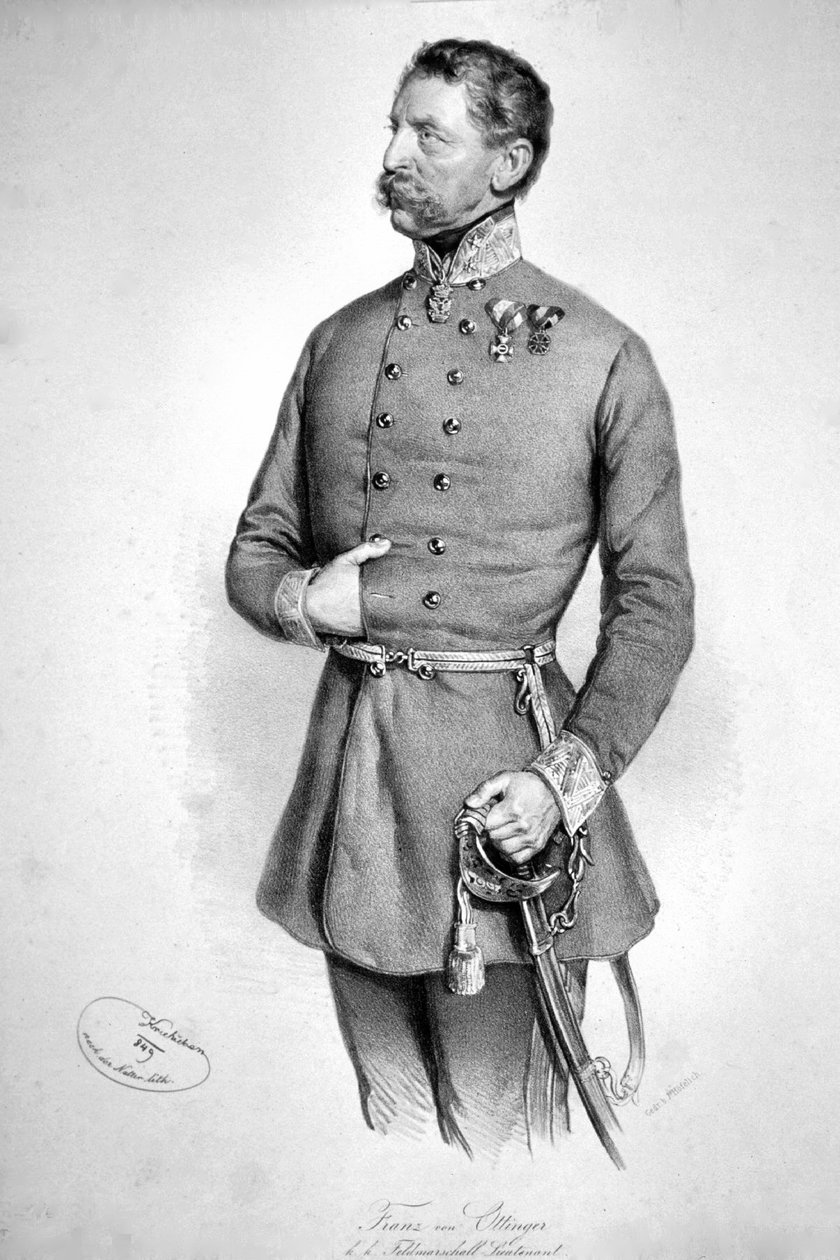 Franz Ottinger Litho von Josef Kriehuber