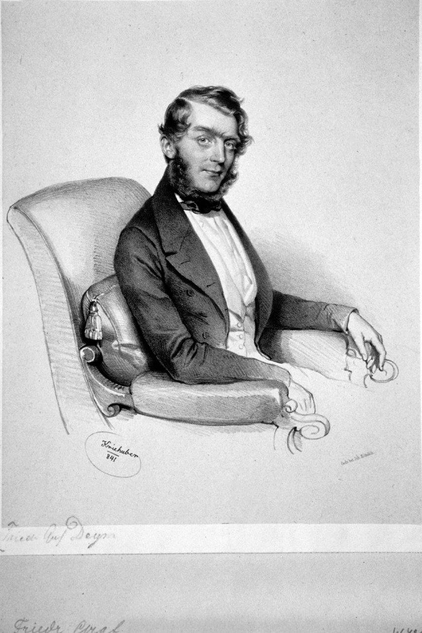 Friedrich Deym Litho von Josef Kriehuber