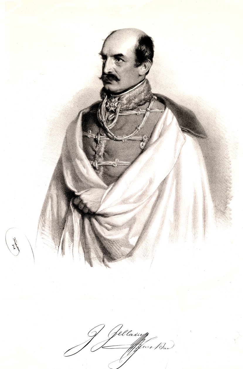 Josef Jellacic 1848 von Josef Kriehuber