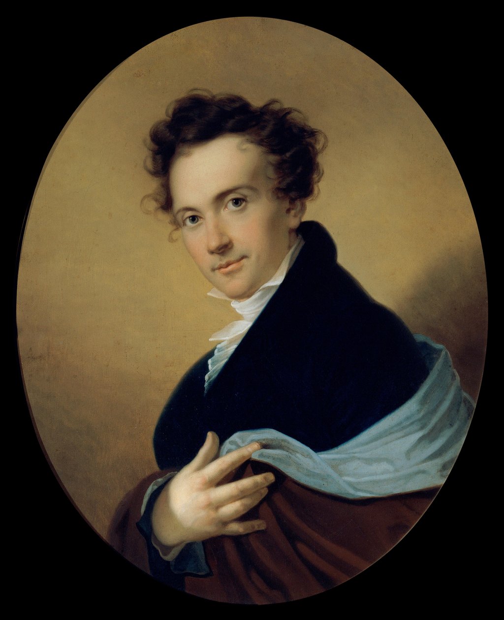 Selbstporträt von Josef Lambert Denk