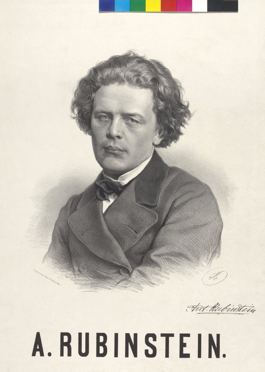 A. Rubinstein von Josef Nikolaus Kriehuber