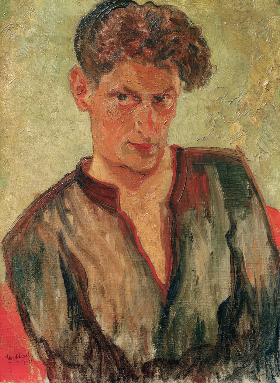 Selbstbildnis von Josef Scharl
