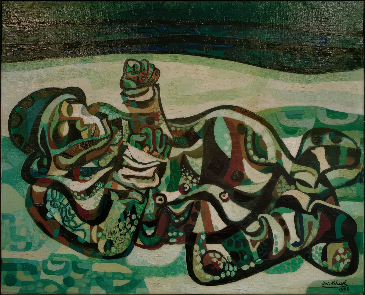 Toter Soldat von Josef Scharl