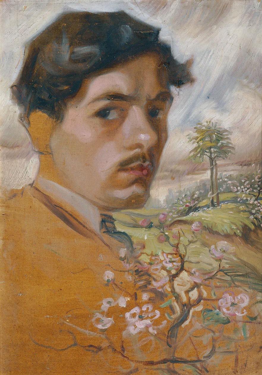 Selbstbildnis von Josef Wawra