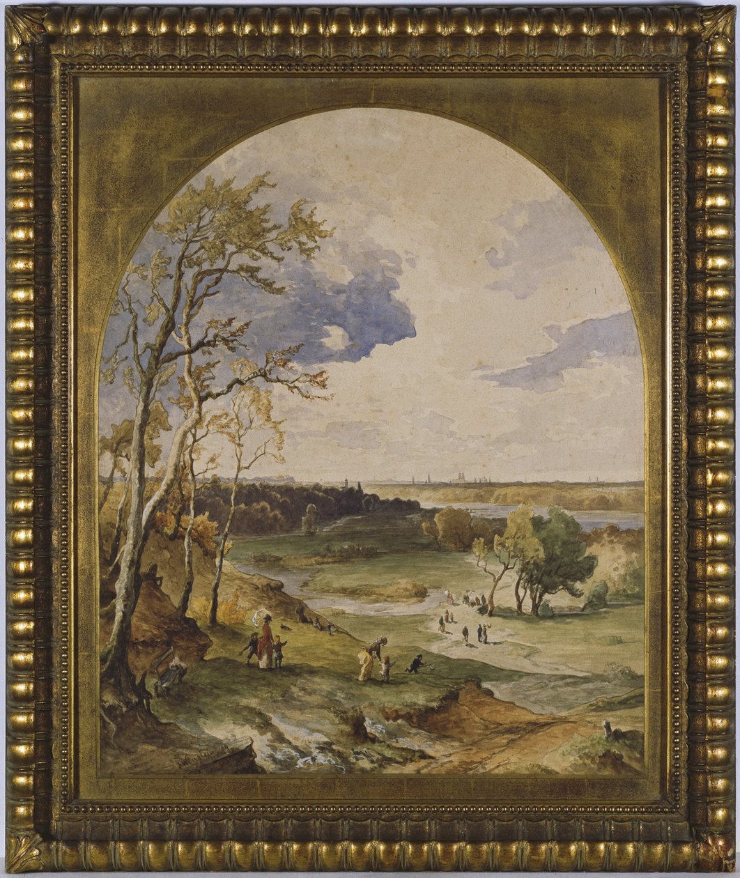 Isarlandschaft von Josef Wenglein