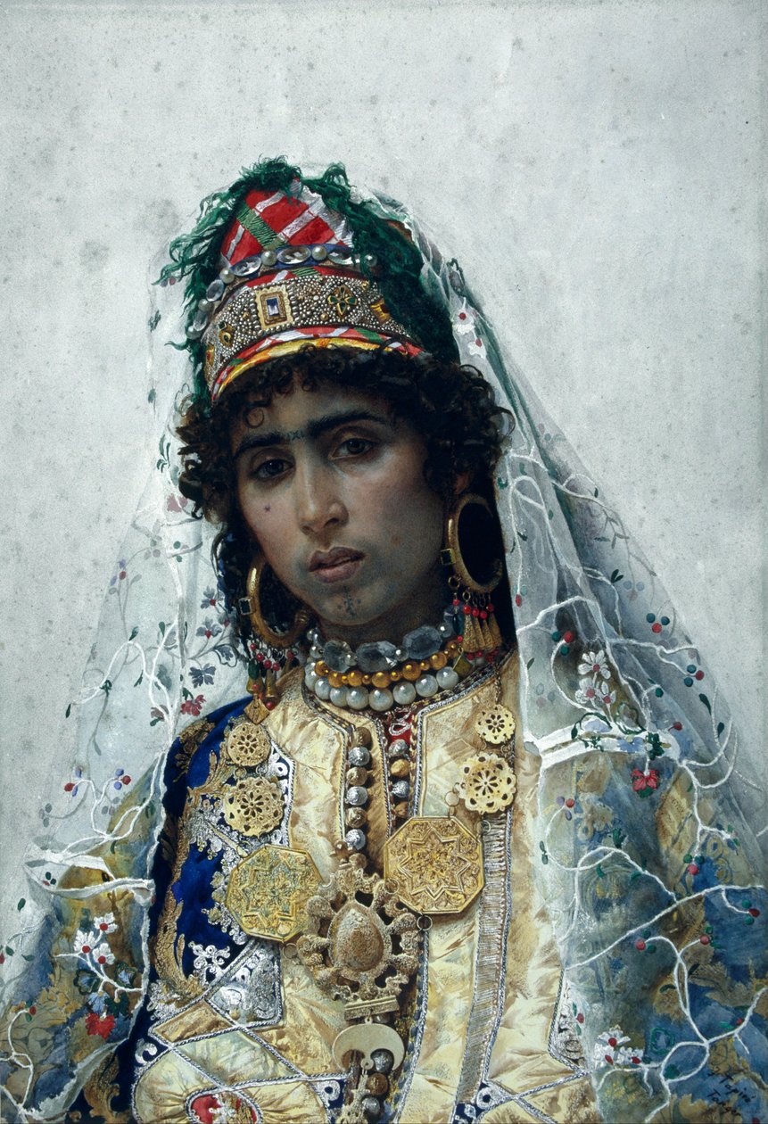 Berberbraut von Josep Tapiro Baro