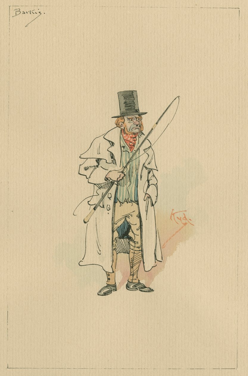 Barkis, um 1920 von Joseph Clayton Clarke